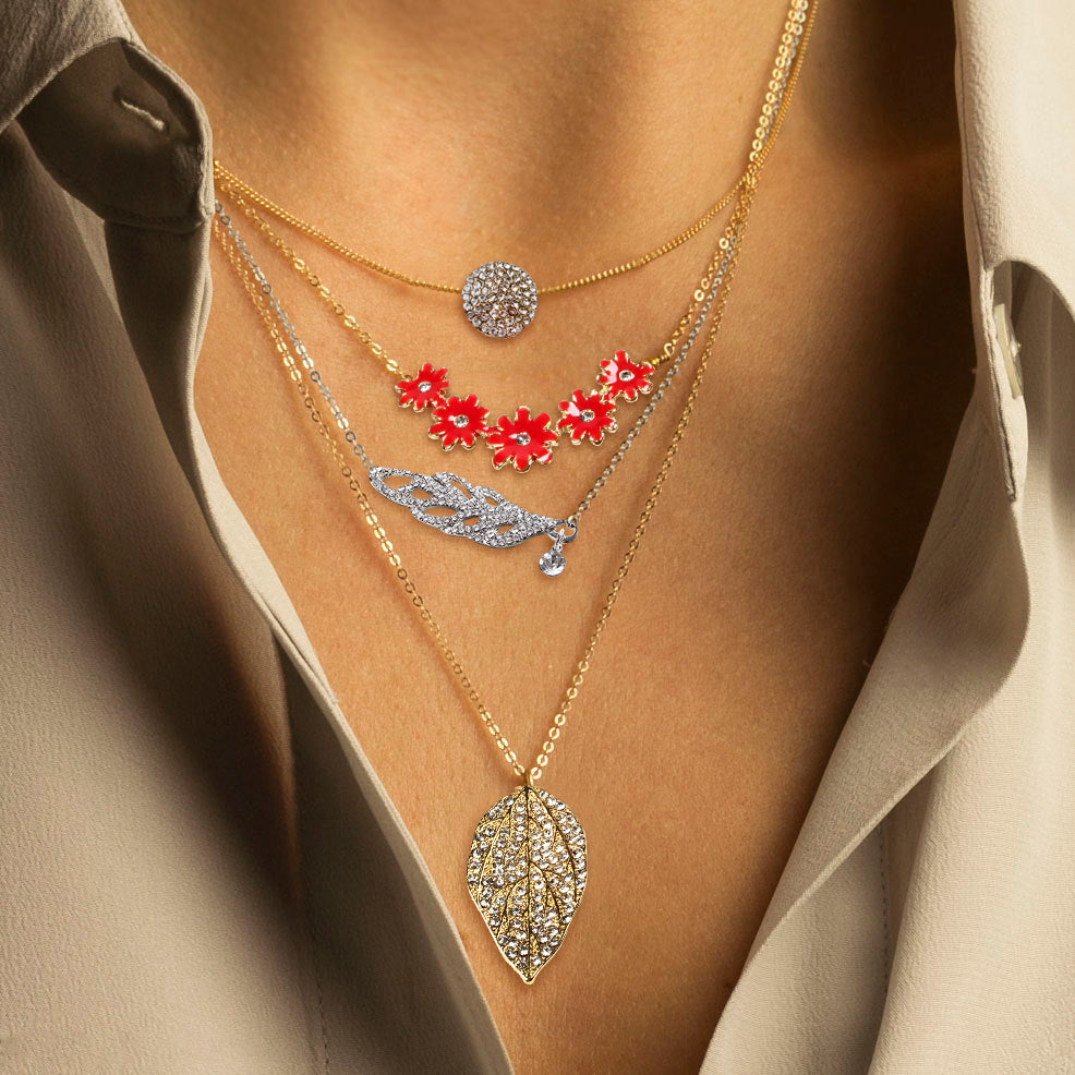 AMRITA NEW YORK Fleur Pendant Ivory