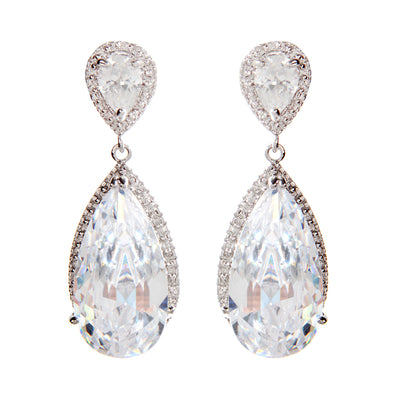 AMRITA NEW YORK Antoinette CZ Earring