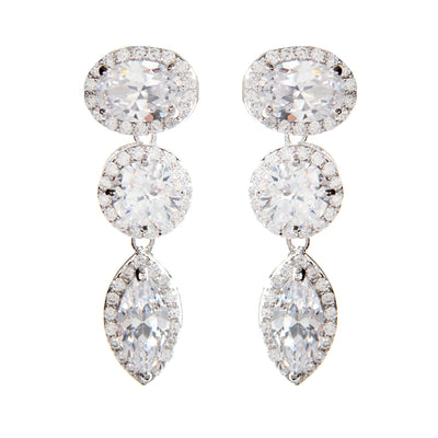 AMRITA NEW YORK Windsor CZ Earring