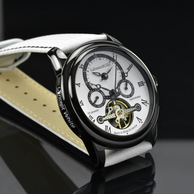 CALVANEO 1583 Evidence Concept White Watch Watch