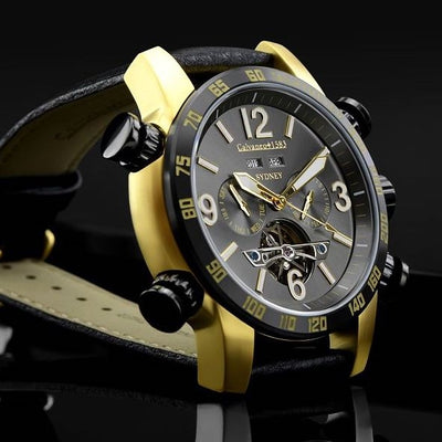 CALVANEO 1583 Sydney Gold Edition Automatic Watch Watch