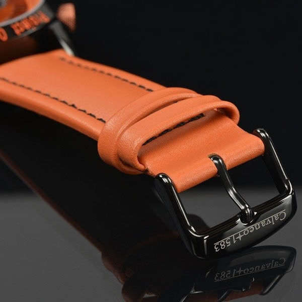 CALVANEO 1583 Astonia Project Orange Edition Automatic Watch