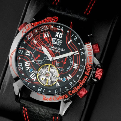 CALVANEO 1583 Astonia Red Cobra Collectors Edition Watch