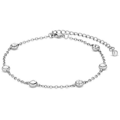 BRITISH JEWELLERS Dewdrop Bracelet, Made with Crystals from Swarovski