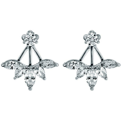 BRITISH JEWELLERS Amity Earrings, Embellished with Crystals from Swarovski®