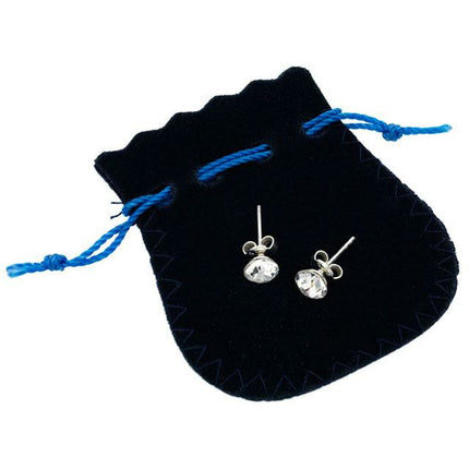 BRITISH JEWELLERS Diamond Pendant and Solo Stud Earrings Set