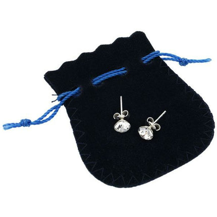 BRITISH JEWELLERS Princess Heart Pendant and Solo Stud Earrings Set