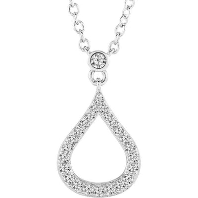 BRITISH JEWELLERS Embrace Pendant, Made with Swarovski Elements®
