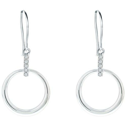 BRITISH JEWELLERS Horizon Earrings, Embellished with Crystals from Swarovski®