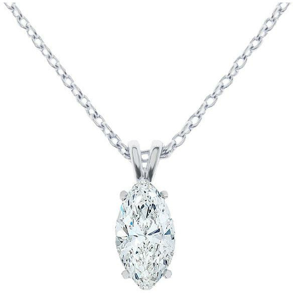 BRITISH JEWELLERS Marquise Pendant