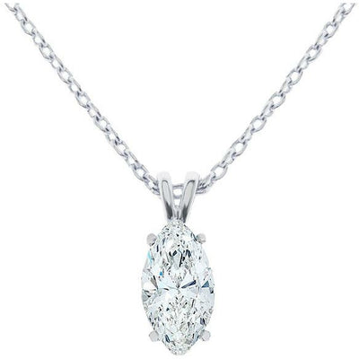 BRITISH JEWELLERS Marquise Pendant