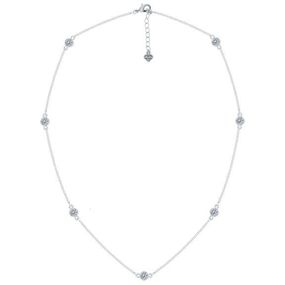 BRITISH JEWELLERS Dew Drop Necklace, Embellished with Crystals from Swarovski®