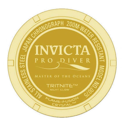 INVICTA Men's Colossus Pro Diver SCUBA Gold/Green Watch