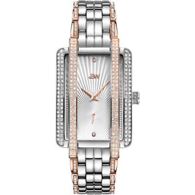 JBW Women's Mink .12 ctw Diamond Stainless Steel J6358D Watch