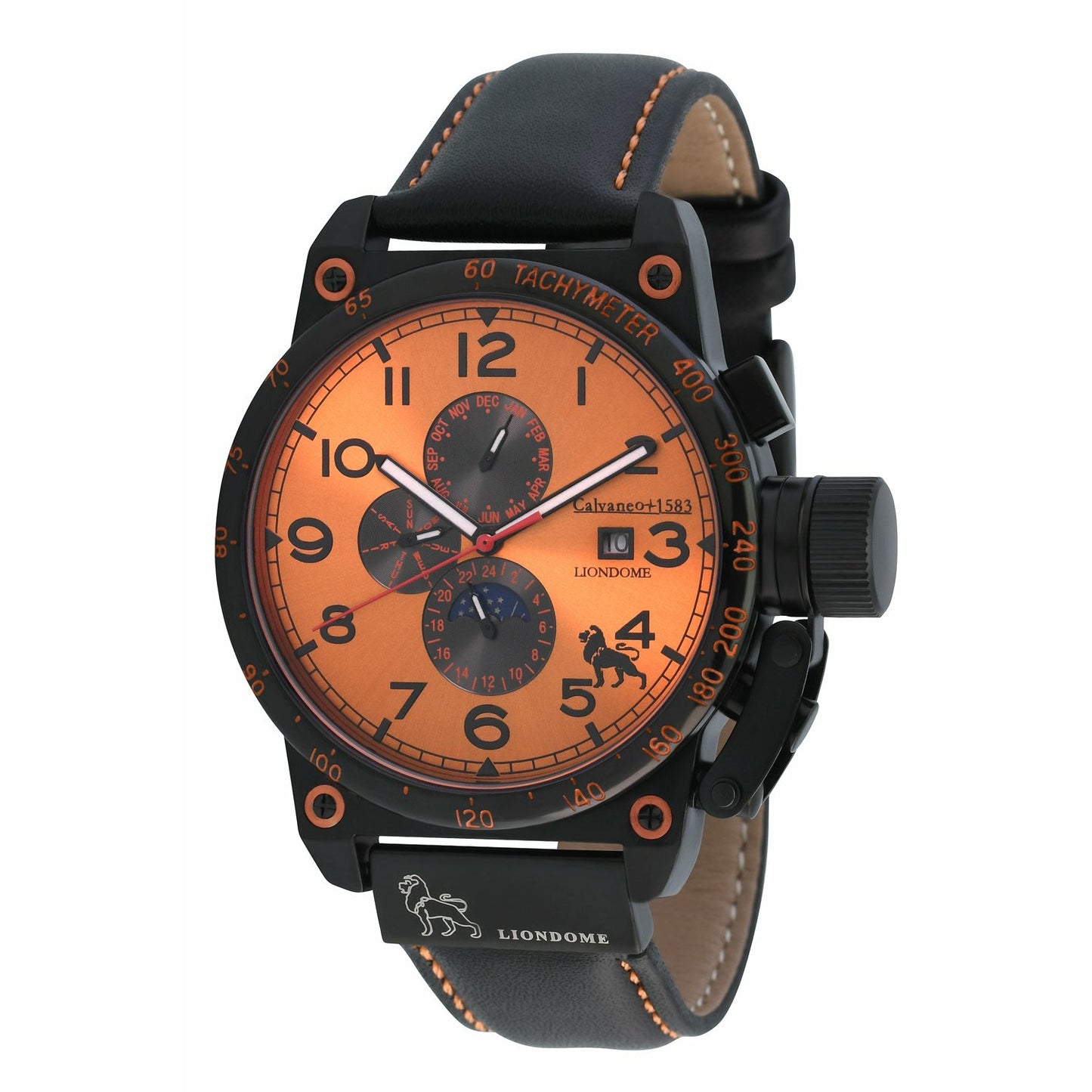 CALVANEO 1583 Liondome Project Orange Edition Automatic Watch Watch