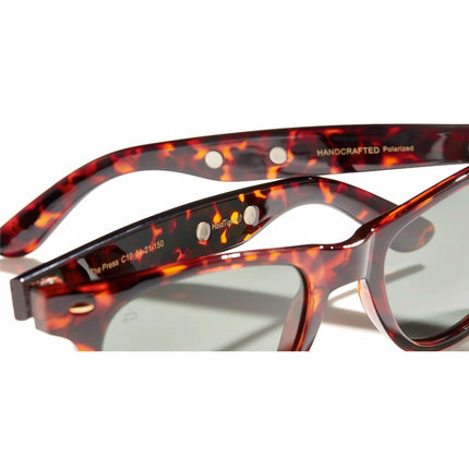 PRIVE REVAUX PRESS - MAGNET / Deep Chocolate Tortoise Sunglasses
