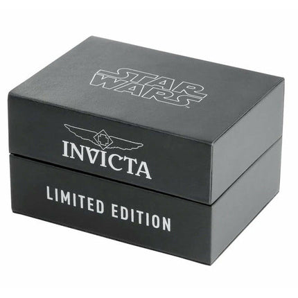 INVICTA Men's STAR WARS Mandalorian Limited Edition Chronograph Steel Infused Watch