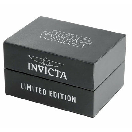INVICTA Men's STAR WARS Darth Vader Chronograph Ionic Red Silicone Steel Infused Watch