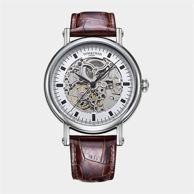 TOM & FRED Portendorf Automatic Silver Watch