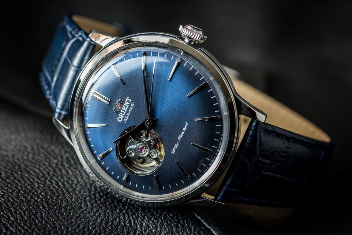 ORIENT Men's Bambino Automatic Classic Open Heart Watch RA-AG0005L image 3