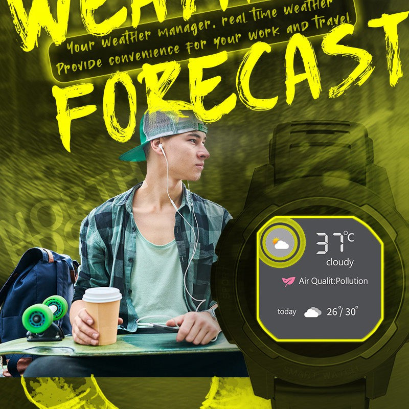 NORTH EDGE Tactical Mars 2 Smart Watch Blue image 5