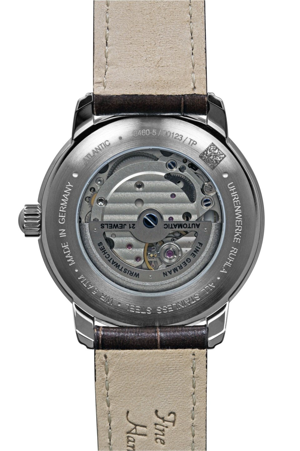 ZEPPELIN Men's Atlantic Automatic 60h Date Watch Night Glow 84605 image 2