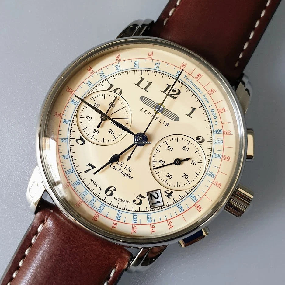 ZEPPELIN 7614-5 LZ126 Los Angeles Watch image 7