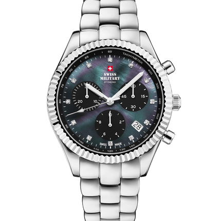 Swiss Military SM30207.01 – Elegant Chronograph Watch for Women image 0