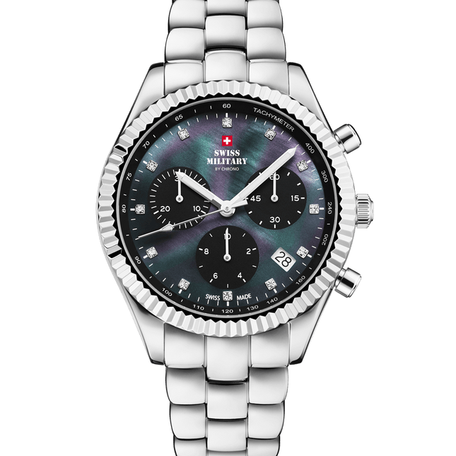 Swiss Military SM30207.01 – Elegant Chronograph Watch for Women image 0