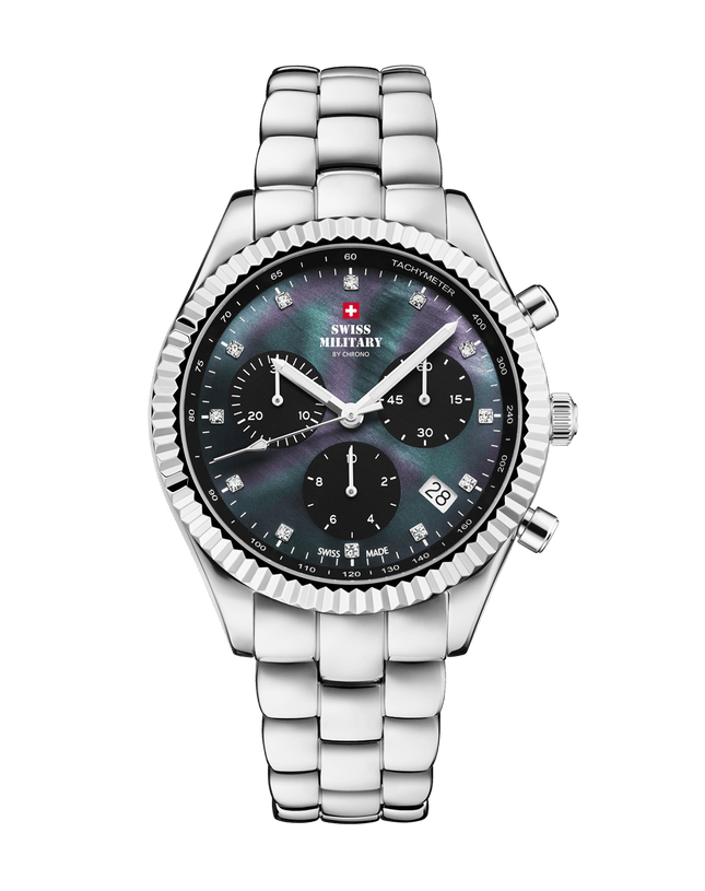 Swiss Military SM30207.01 – Elegant Chronograph Watch for Women image 0