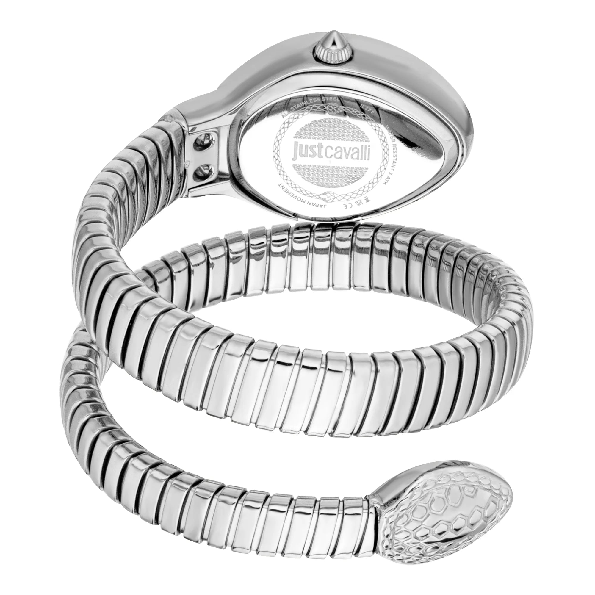 Just Cavalli Signature Snake Eclisse Silver image 1