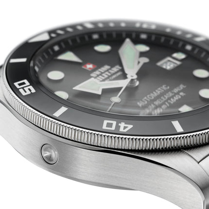 Swiss Military SMA34075.01 – Swiss Made Automatic Dive Watch 500M image 2