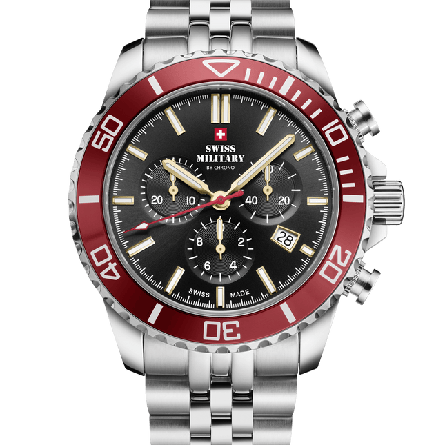 Swiss Military SM34103.03 – Swiss Sports Chronograph Watch image 0