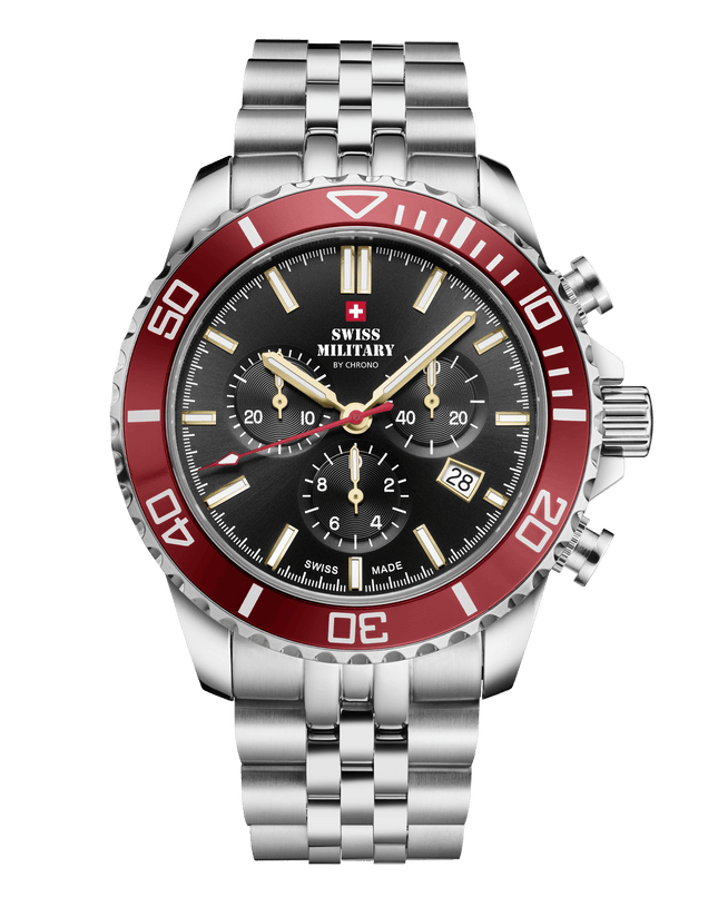 Swiss Military SM34103.03 – Swiss Sports Chronograph Watch image 0