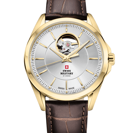 Swiss Military SMA34085.38 – Elegant Automatic Watch for Men image 0