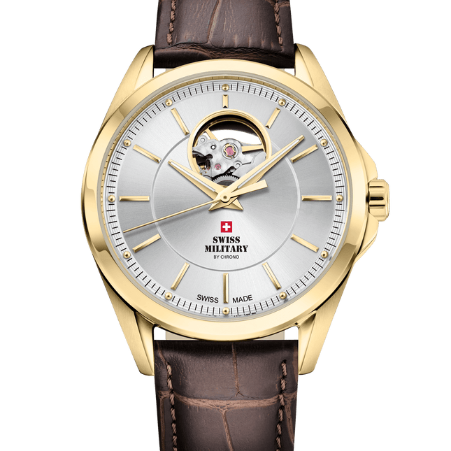 Swiss Military SMA34085.38 – Elegant Automatic Watch for Men image 0
