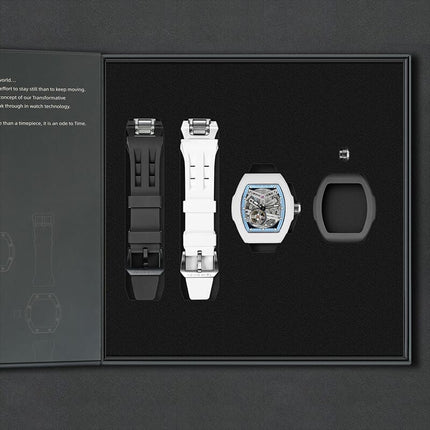 TSAR BOMBA Interchangeable Automatic Watch TB8218 Twin Set