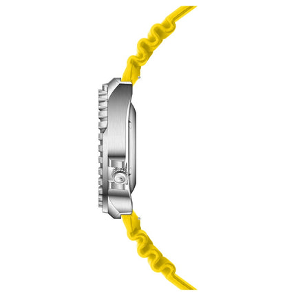 RIEDENSCHILD PRECISION INSRUMENTS GERMANY Divers Taucheruhr 1000m Helium Valve Watch Yellow image 4