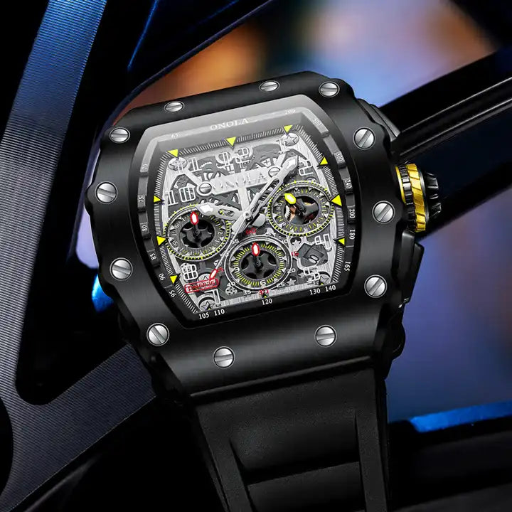 ONOLA Grande Prix Shanghai AUTOMATIC Chronograph Watch image 9