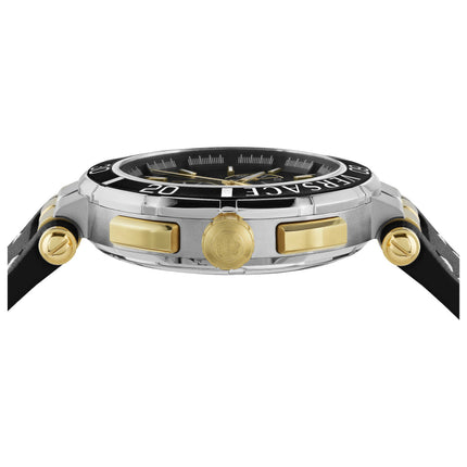 Versace Men's Watch 45mm Greca Chronograph Black image 2