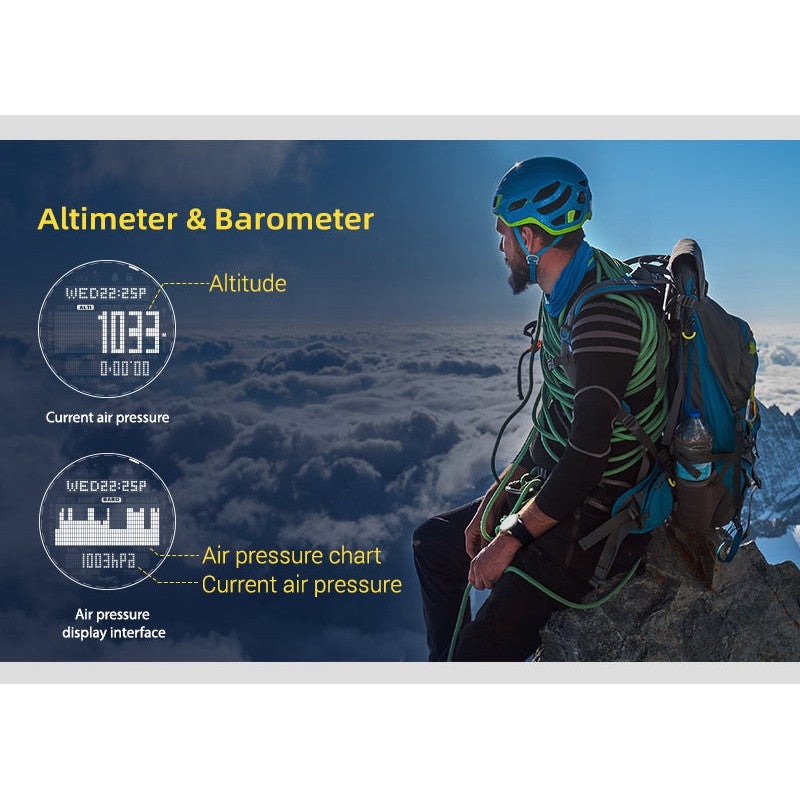 NORTH EDGE Tactical Aqua Scuba Dive Watch White image 9