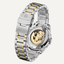 Skeleton Automatic Two Tone Gold & Steel Mens Watch image 2