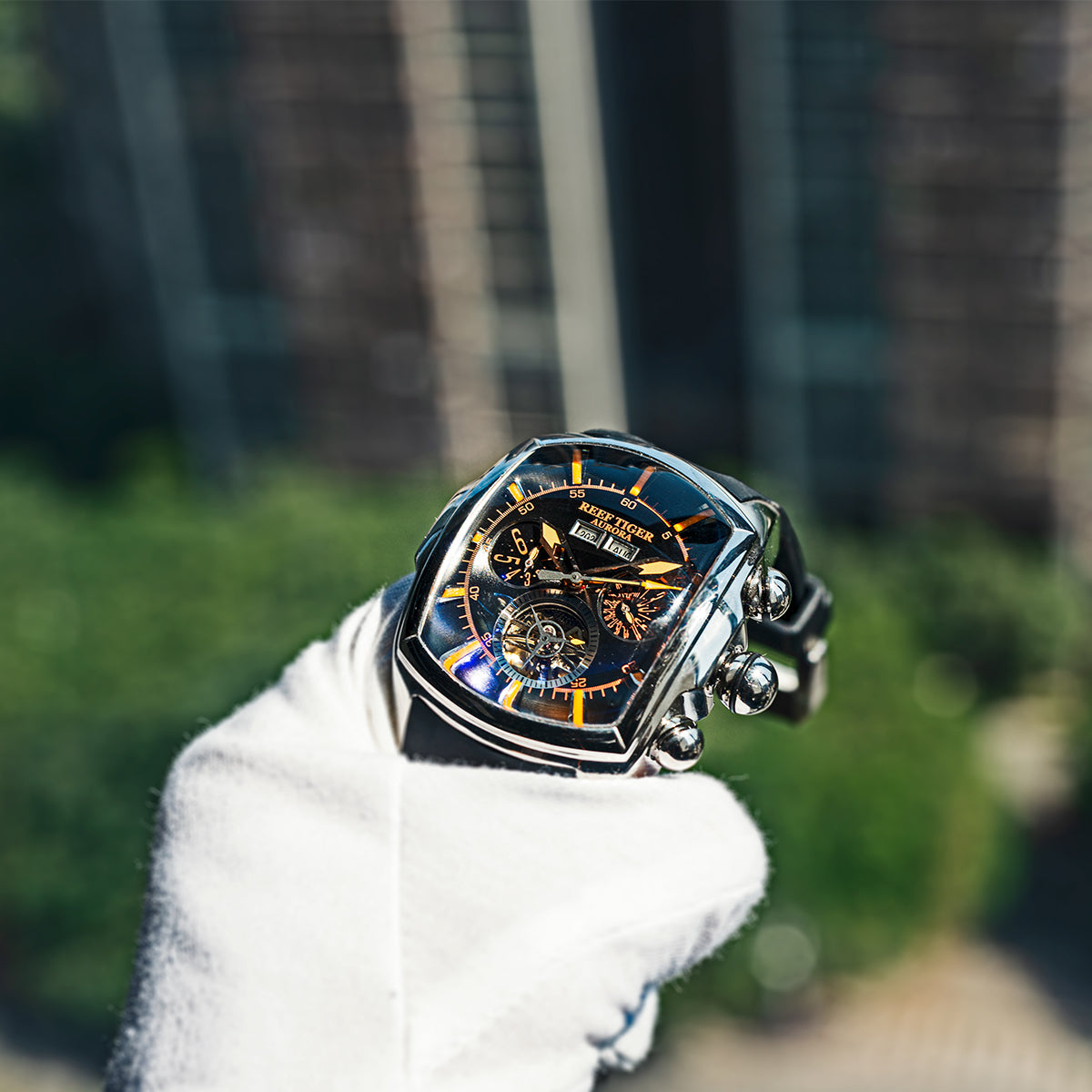 Reef Tiger Men's Aurora Tank II Sports Automatic Watch image 3