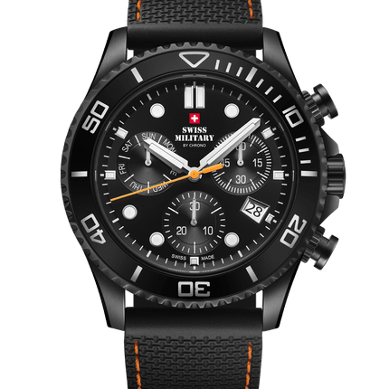 Swiss Military SM34101.08 – Military XL Chronograph Watch image 0