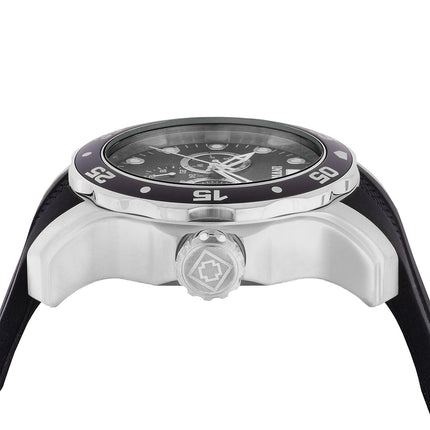 INVICTA Men's Pro Diver Colossus 48mm Chronograph Silicone Watch Silver/Black image 1