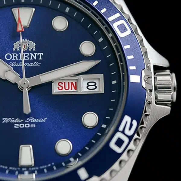 ORIENT Men's RAY II Automatic Power Reserve Watch Blue image 3