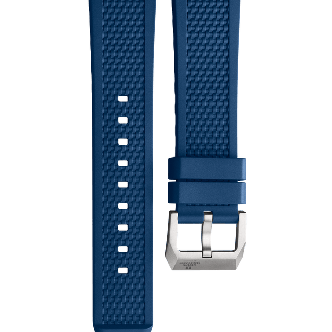 Swiss Military B.A14100.02 – Blue Rubber Strap Titanium image 0