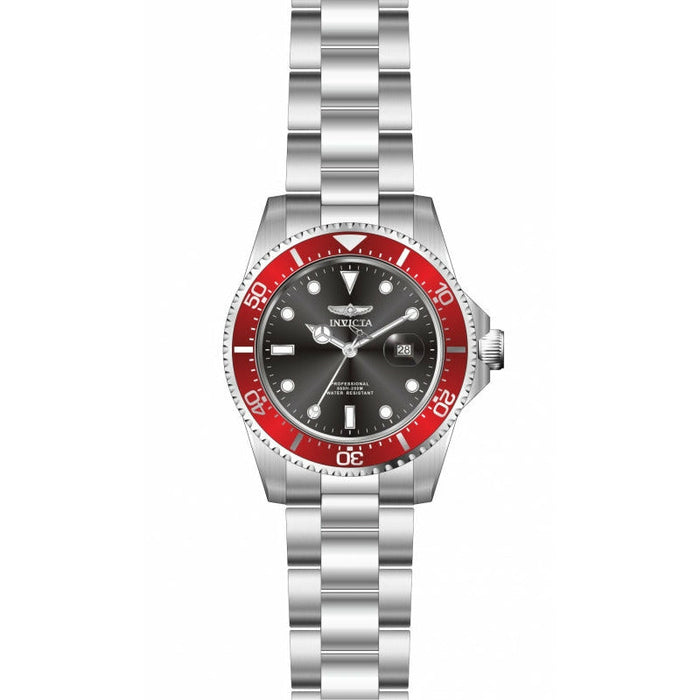 INVICTA Men's Pro Diver 43mm Red Bezel 200m Watch