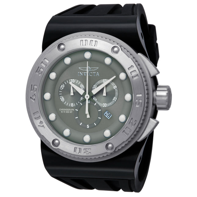 INVICTA Men's Akula Submariner 54mm Chronograph Black / Grey Watch