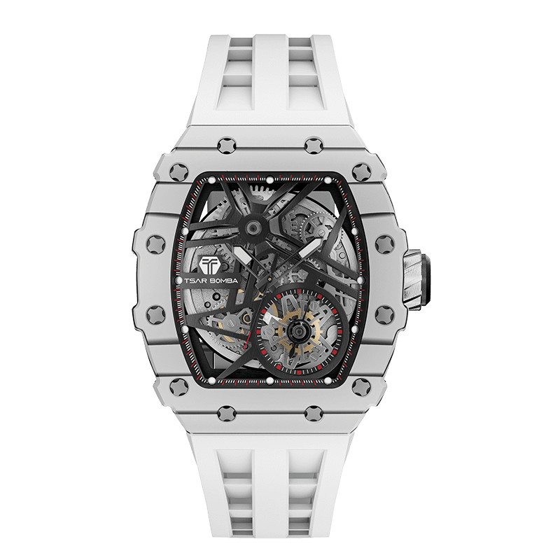TSAR BOMBA Elemental-Carbon Fiber Automatic Watch TB8209CF